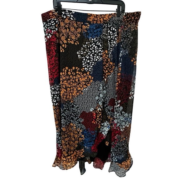 Maurices Dresses & Skirts - Maurices Patchwork Maxi Skirt - Boho Floral Multicolour XXL